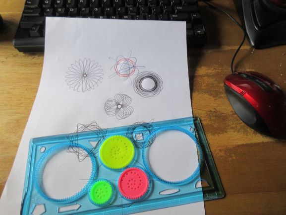 スピノグラフの定規